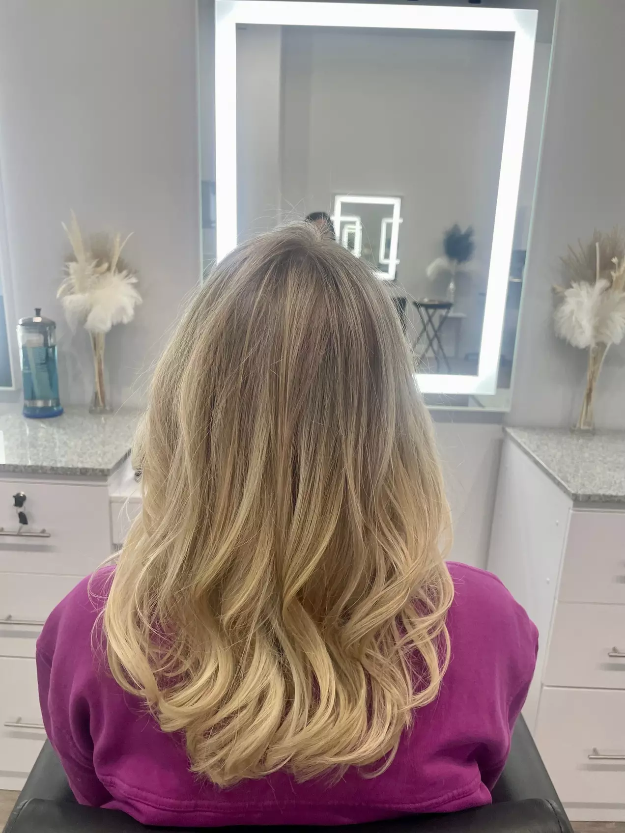 Enjoy Women's Haircut with Highlights Transformation! 