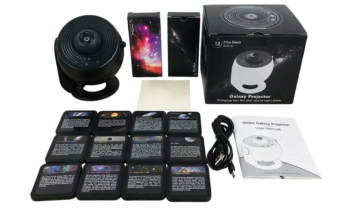 Star Projector Galaxy Light with 13 Slides