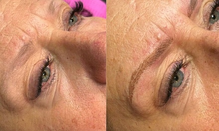 One Powder Brow Session - Esthetics by Esmeralda