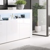 Image 1: Buffet blanc avec éclairage LED