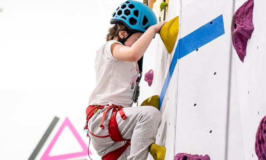 Image 4: Escalada libre o en familia con material y 1 h de profesor incluido