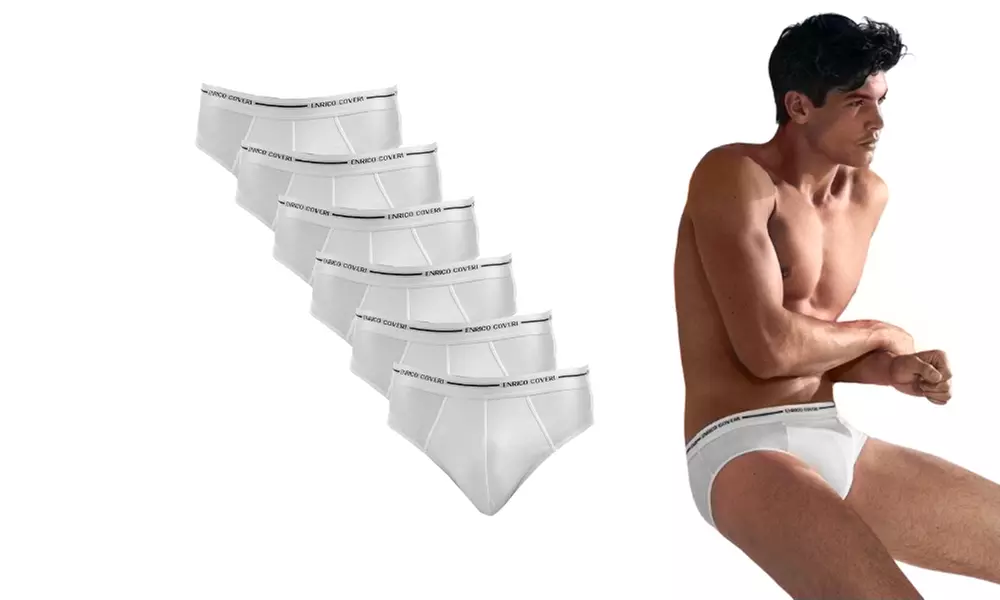 6, 12 o 18 slip da uomo Enrico Coveri