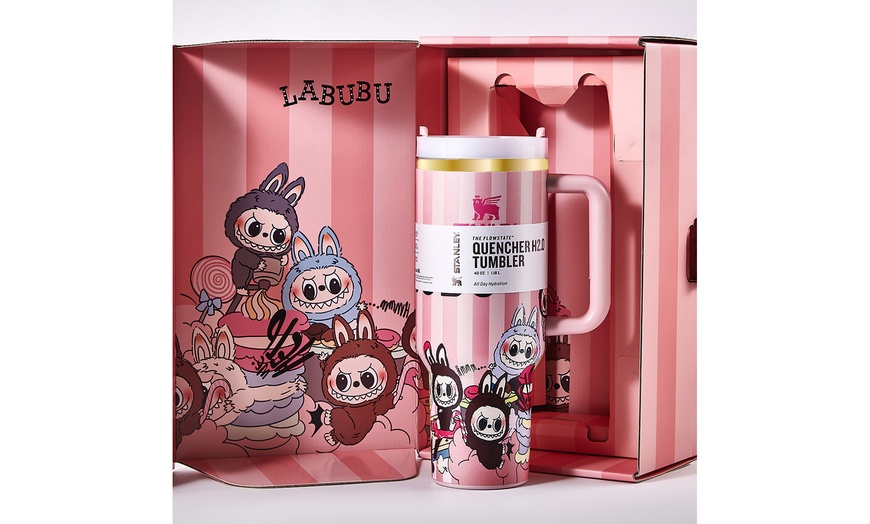 Image 20: Limited Edition Stanley x Labubu Tumblers with a Gift Box