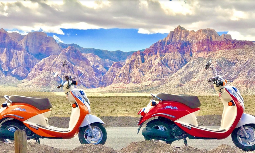 Image 8: Scooter Tour through Red Rock Canyon NCA – Las Vegas