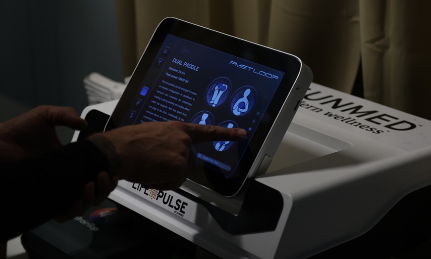 Image 1: One or Three 30-minute Pulsed Electromagnetic Field Therapy Session