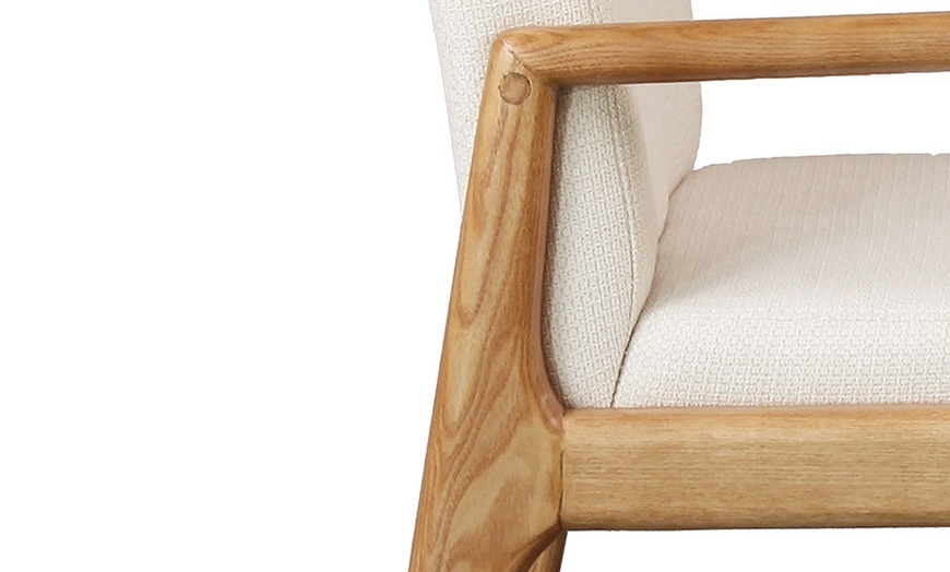 Image 15: Set di 2 poltrone in legno massello Doosense