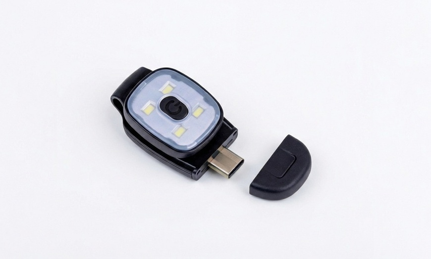 Image 3: Set di 2 luci LED per cappello