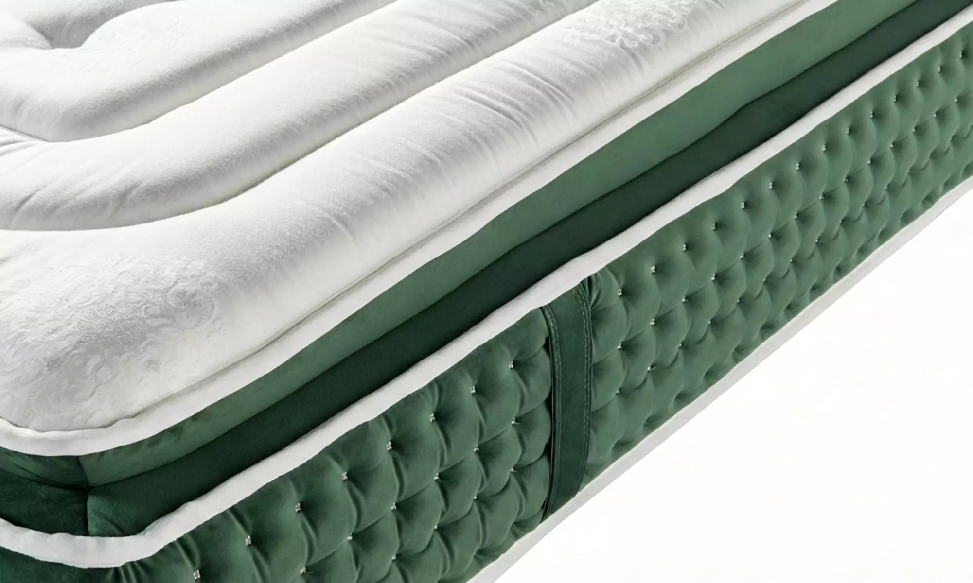 Matelas Premium Sampur Emeraude avec surmatelas intégré