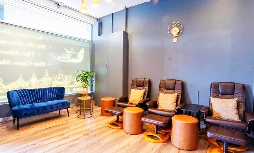 Image 4: Relax: 45 min of Foot reflexology, 60 min- Chinese Acupressure & More