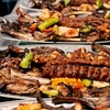 Image 1: Starter, Grill Combo or Veg Shish, & Drink for 1 or 2/Platter for Four