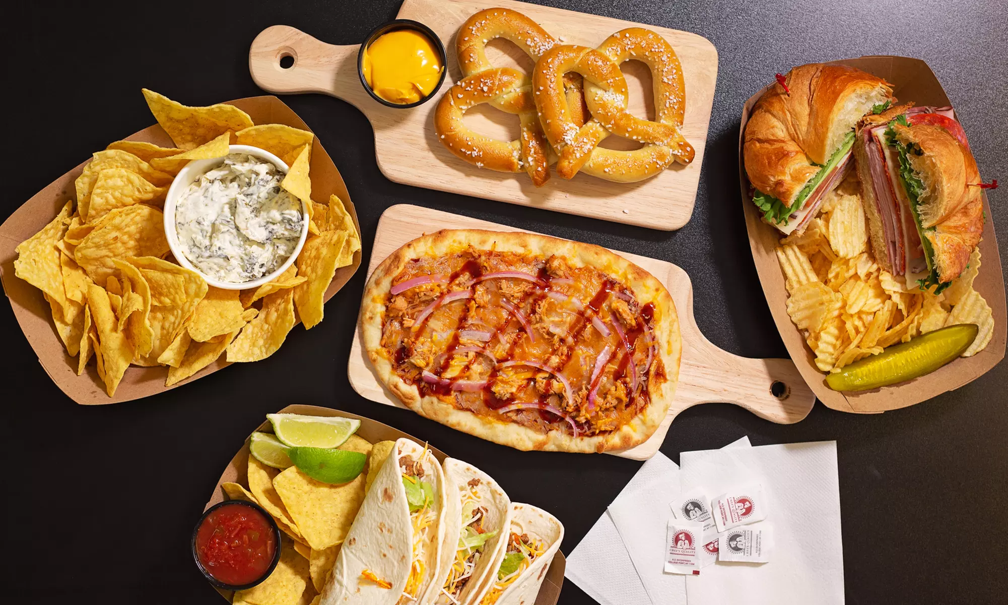 Cafe Food and Drink at Table Talk Board Game Bistro (Up to 40% Off). Two Options Available. - Second Medium