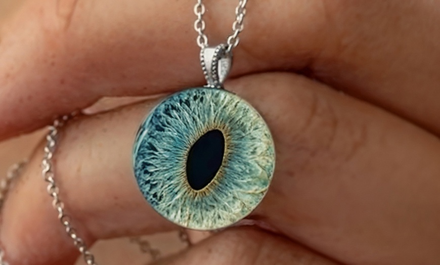 Image 7: Œuvre d’art personnalisée de l’iris pour couples, familles ou animaux 