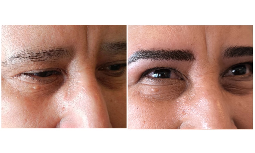 Image 2: Sesión de microblading de cejas pelo a pelo con opción a retoque 
