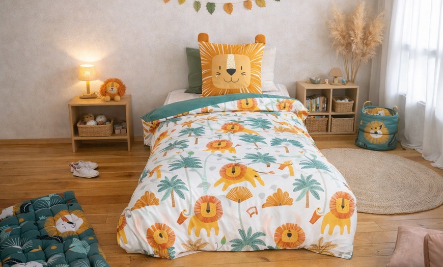 Image 8: Parure de lit enfant 140x200 cm en microfibre OEKO-TEX 