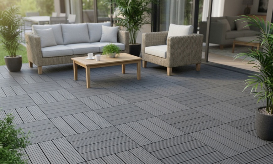 Image 3: Dalles de jardin d'aménagement extérieur