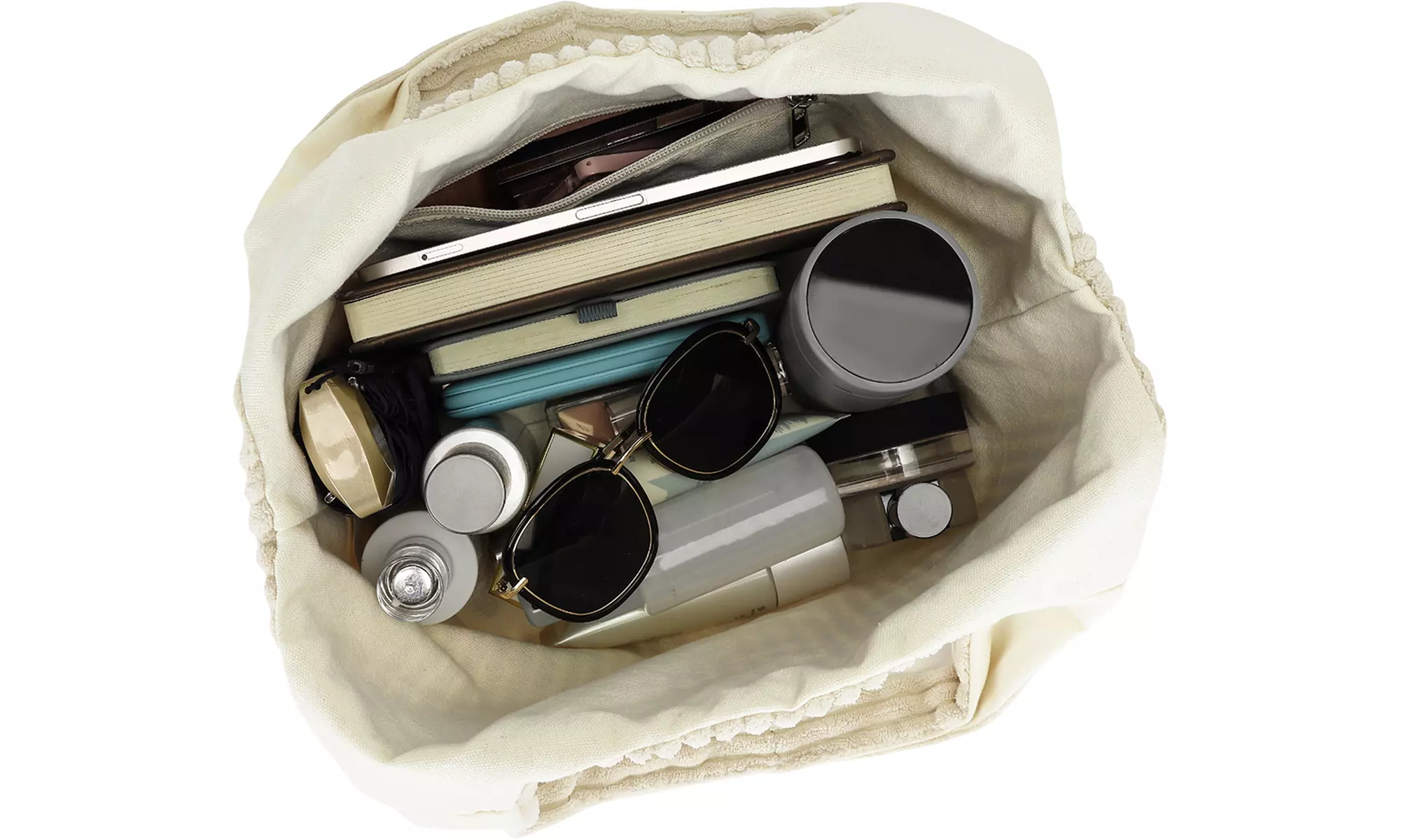 Women's Reversible Corduroy Shoulder Bag With Spacious Interior