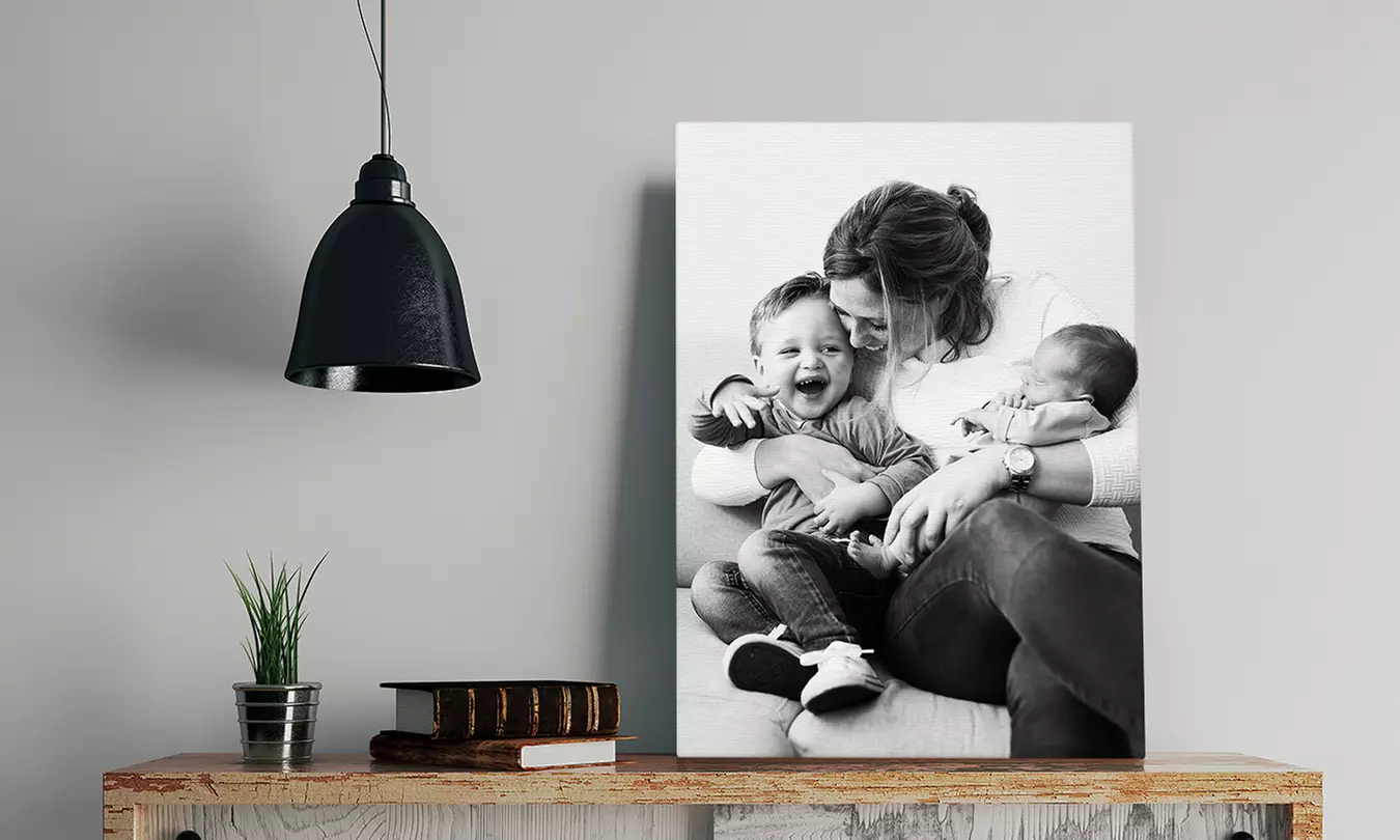 Photos sur toile, dimensions au choix, avec Hello déco (jusqu'à de réduction) - Primary Image