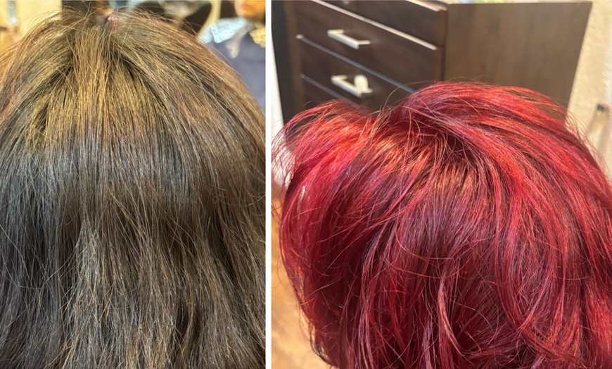 Image 5: Haircut with Color, Partial/Full Highlights, or Balayage