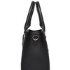 Image 17: Miss Lulu PU Leather Three-Tone Stitched Shoulder Handbag