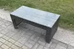 Fimous Outdoor-Lounge Gartenmöbel-Set aus Polyratten in Grau - Second Medium