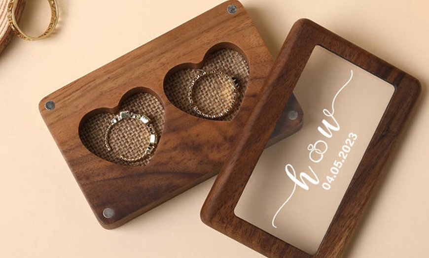 Image 3: Capture the “Yes, I do!” moment in a Custom Ring Box, just for you!