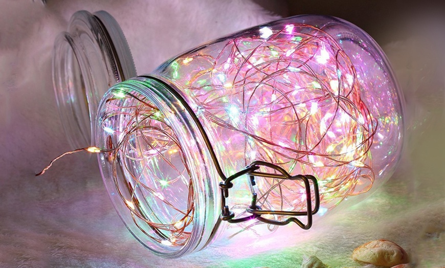 Image 18: Garden Solar Powered Fairy String Light