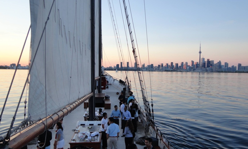 Image 2: Lake Ontario Cruise on Tall Ship Kajama with Skyline Views