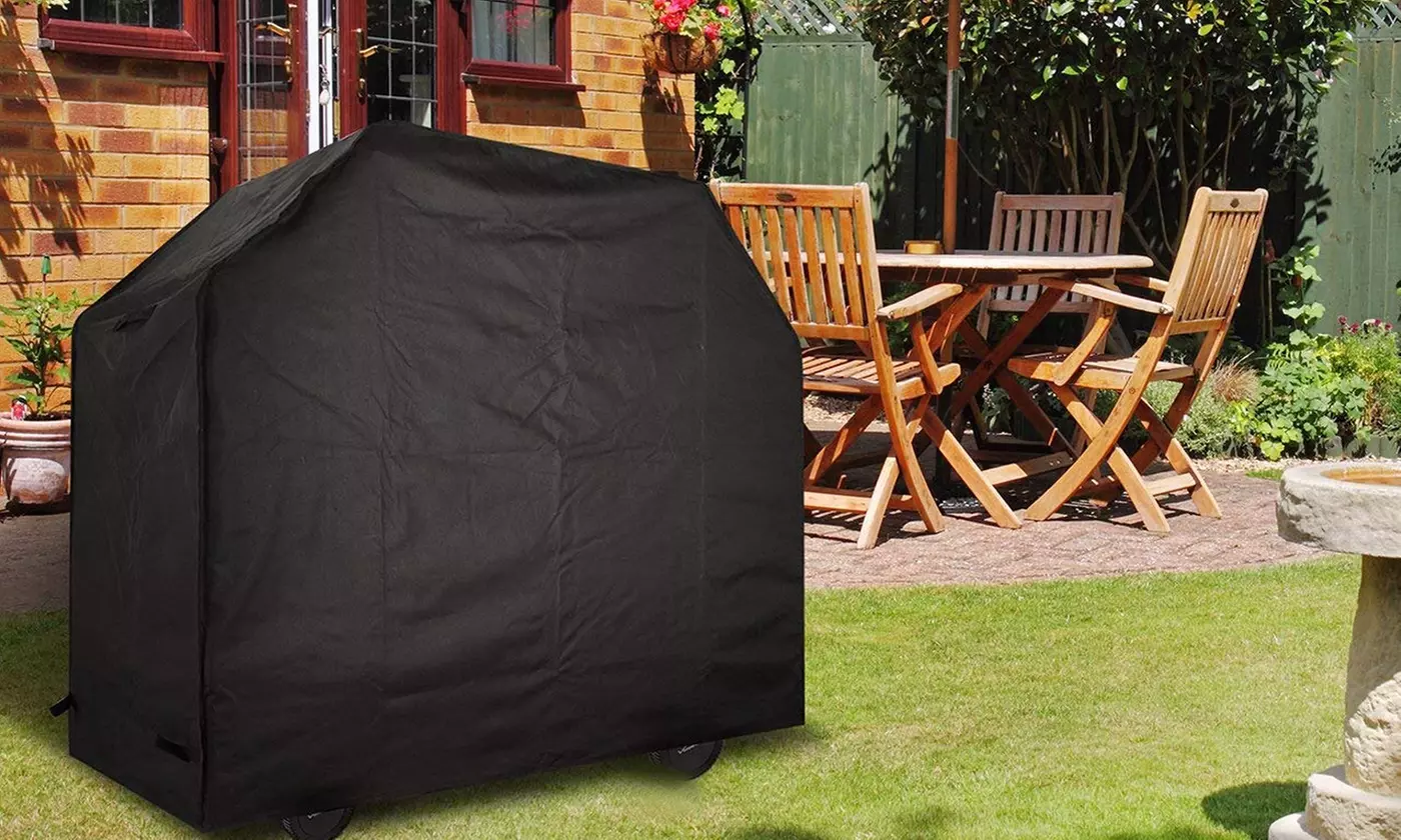 58" Waterproof Heavy Duty Gas BBQ Grill Cover For Weber Brinkmann Char Broil
