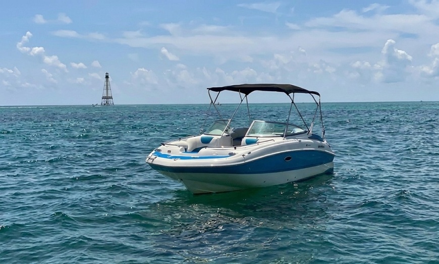 Image 6: Custom Boat Tours: Sunset Cruises, Sandbar & Snorkel Trips for Upto 10