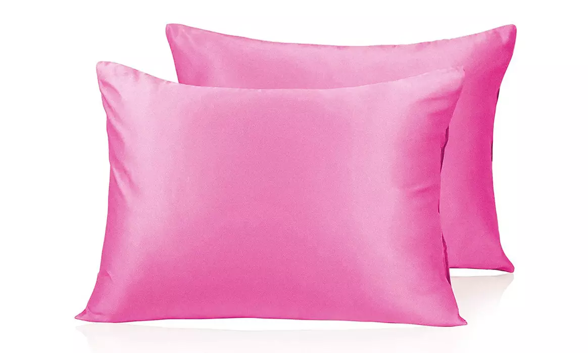  2-4 Pack Bridal Satin Hair Care Pillowcases Case for Hair Skin