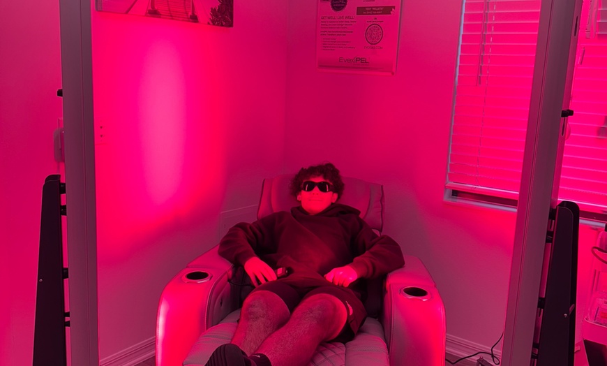 Image 2: One, Four, or Eight Infrared Therapy Sessions