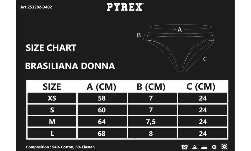Image 29: 6er-Pack Pyrex brasilianische Damen-Unterhose