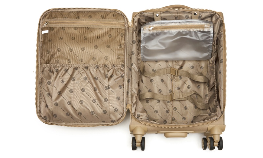 Image 17: Leichter Softshell-Reisekoffer 20 Zoll