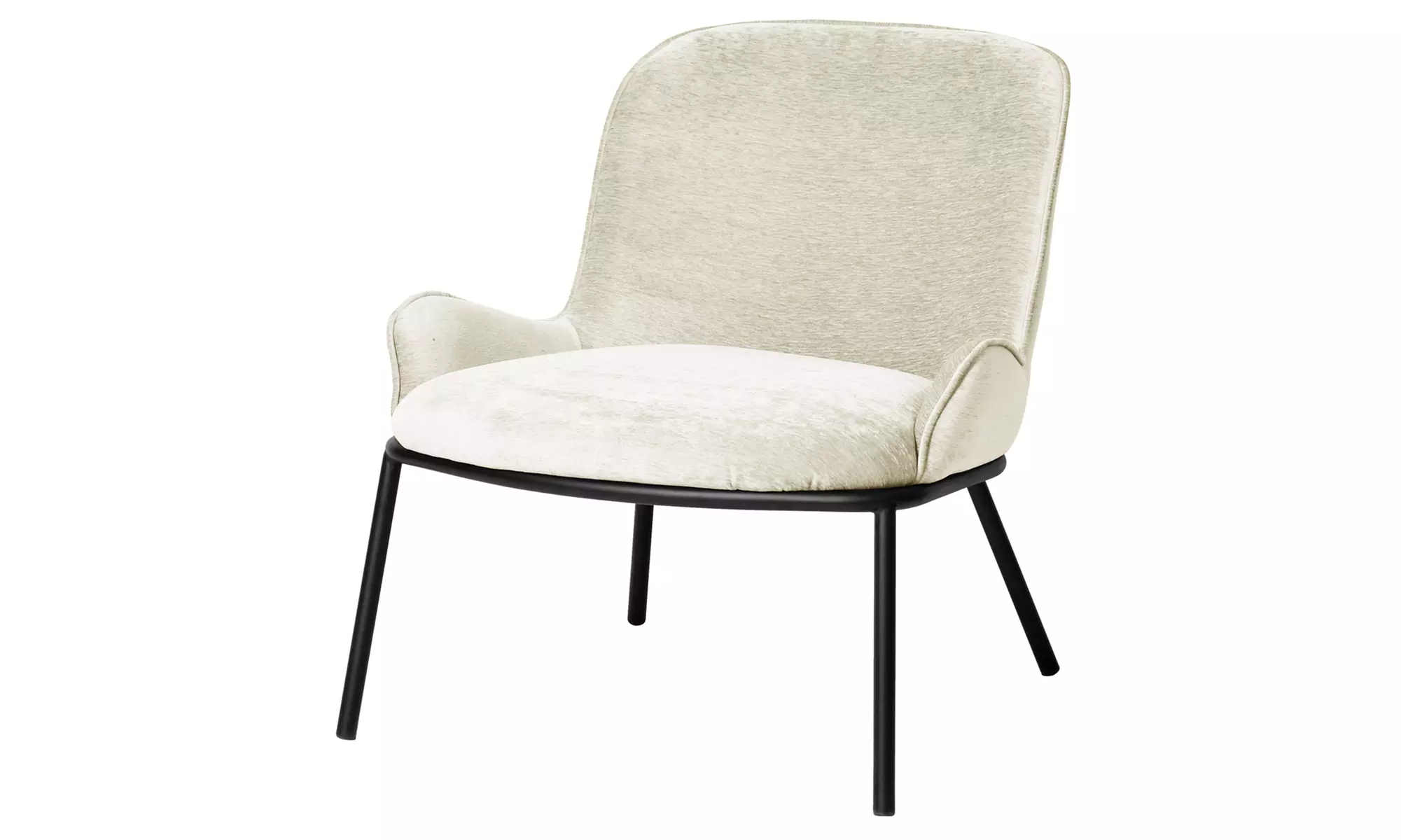 Fauteuil vintage "Edvin" en tissu de Doosense