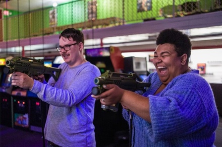 All-Day Arcade Pass - For 1 - Old School Arcade and Axe Throwing - Rochester, Minnesota