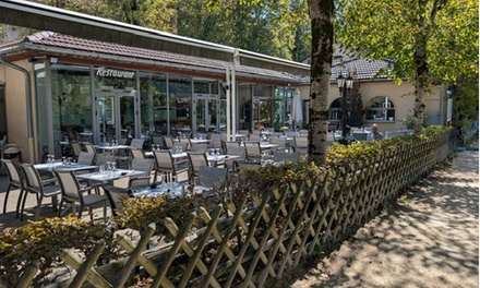Valable du dimanche soir au vendredi midi : menu entrée et plat - pour 2 pers. - Restaurant La Terrasse Du Lac