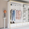 Image 6: Sweden Modern High Gloss Wardrobe with Drawers