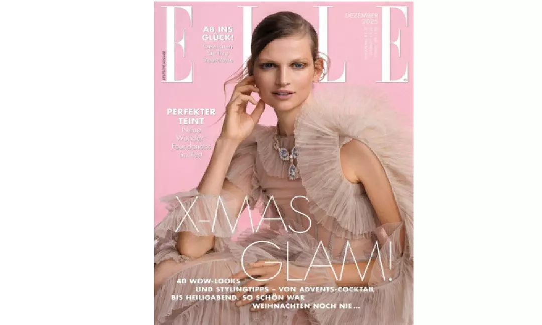 Jahresabo (12 Ausgaben) der Zeitschrift „Elle“ inkl. Versandkosten