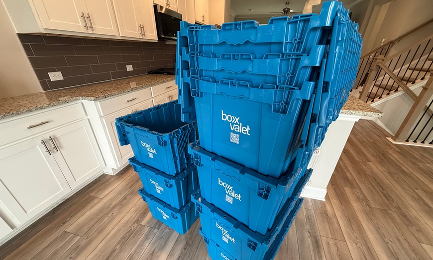 Image 1: Up to 50% Off on Moving Services at BoxValet