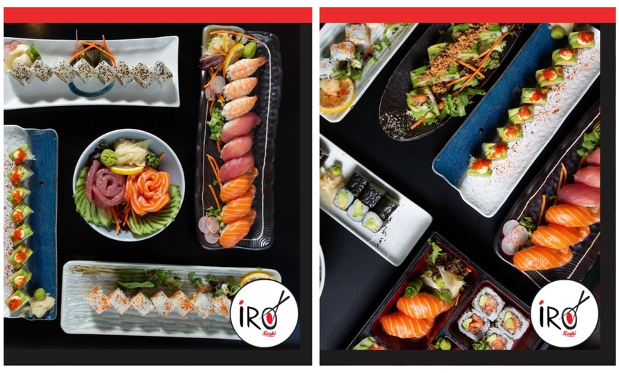 Image 3: Sushi Feast: 14, 28 or 44-Piece Platter with Starter/Dessert & Drink