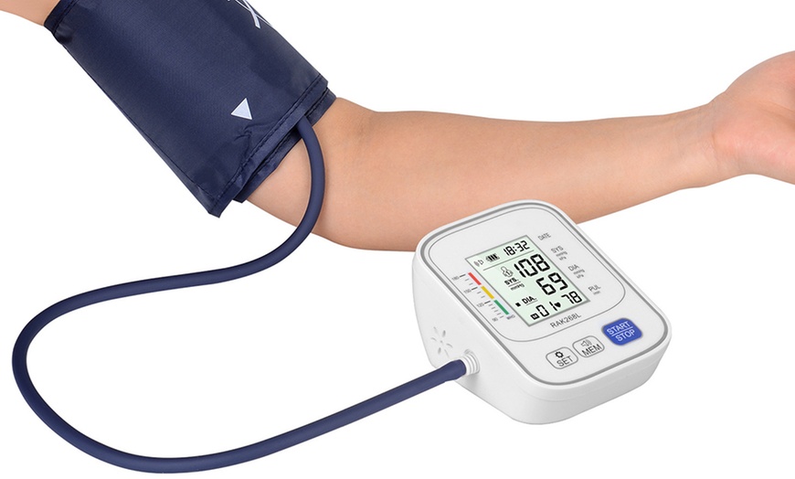 Image 2: One or Two Automatic Digital Upper Arm Blood Pressure Monitors