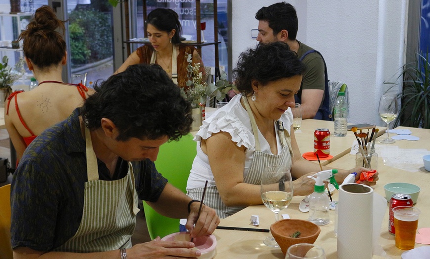 Image 2: Curso intensivo de cerámica con bebida y picoteo, verano e invierno