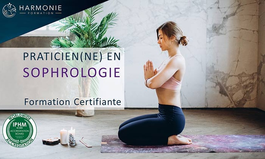 Image 1: Formation praticien.ne en sophrologie en ligne avec Harmonie Formation