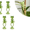 Image 1: 5Pcs Frog Plant Support Stands