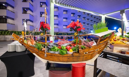 For One Child: New Year Day Brunch with Soft Beverages - Creek View Terrace at 5* Radisson Blu Deira Creek