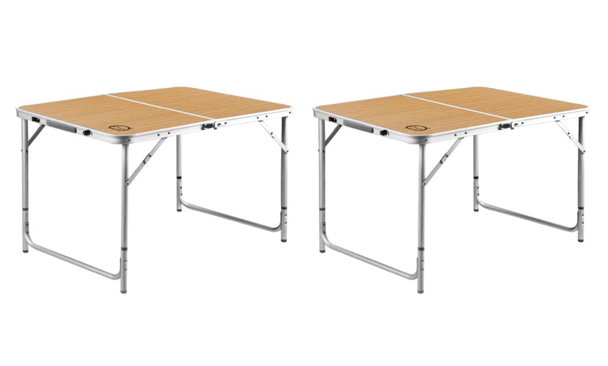 Image 5: 1 of 2 opvouwbare tuintafels