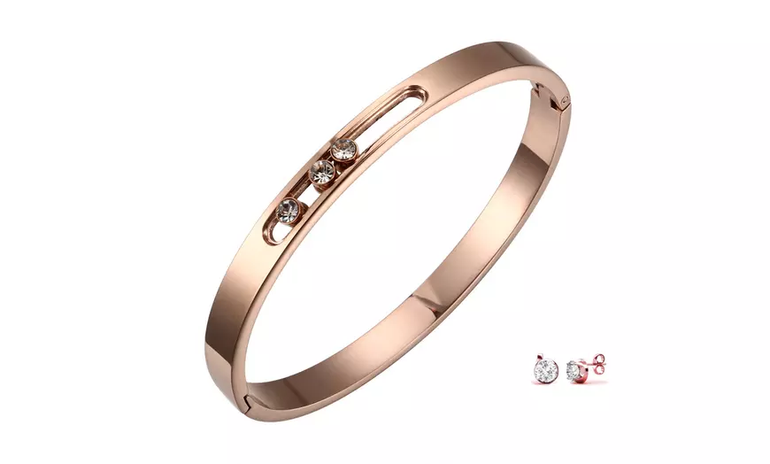 Image 2: Sieradenset gemaakt met Swarovski®-kristallen