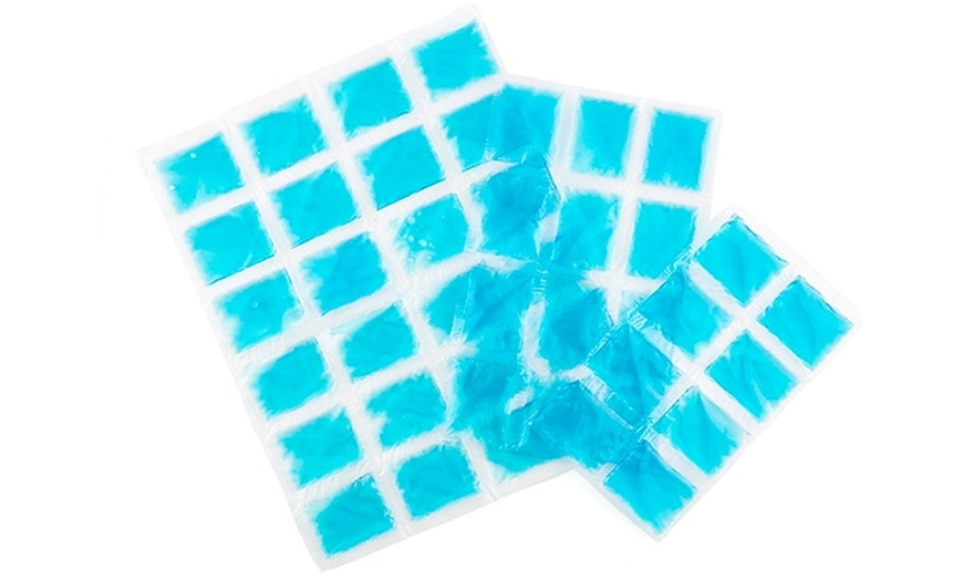 Image 1: Reusable Ice Cubes Sheets