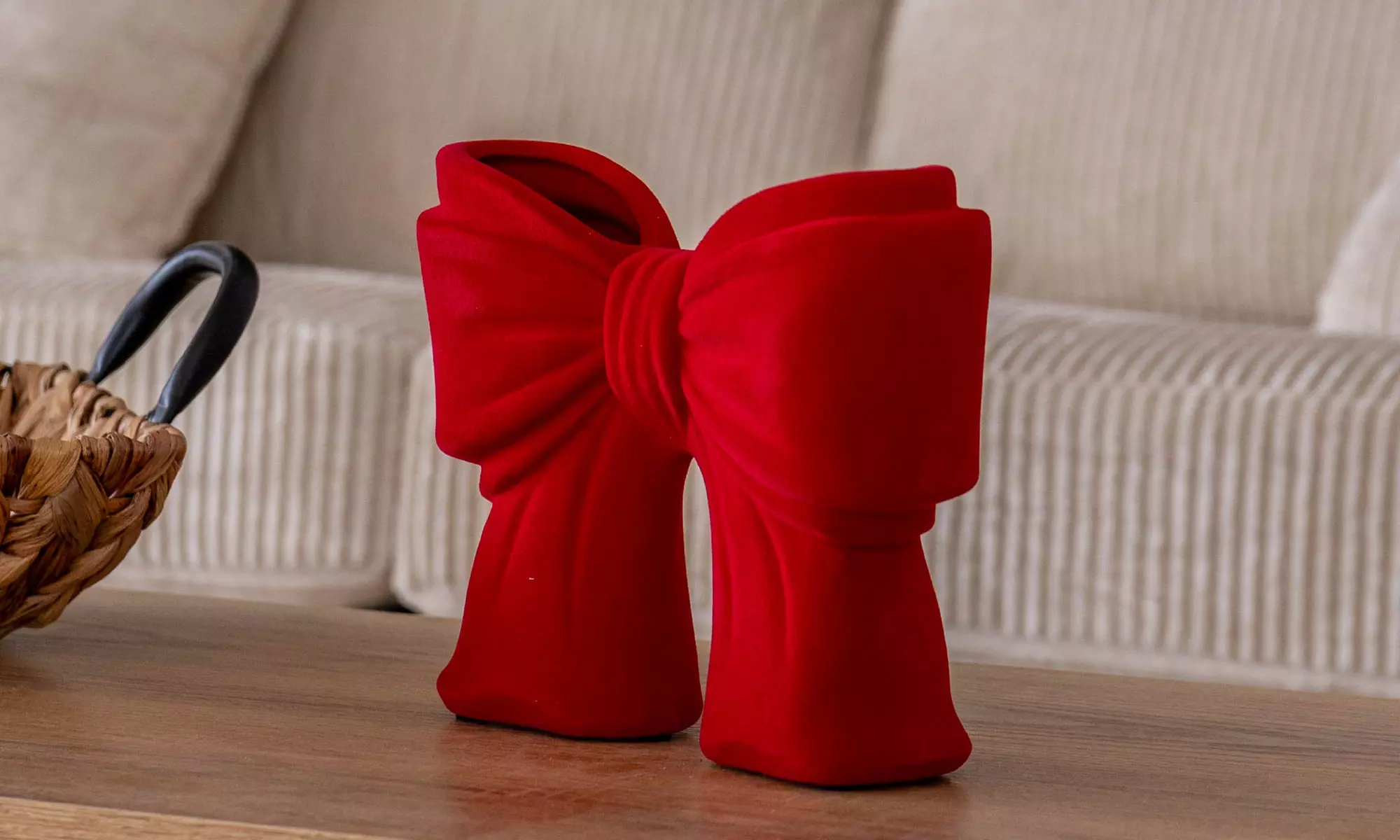 Vaso decorativo in ceramica