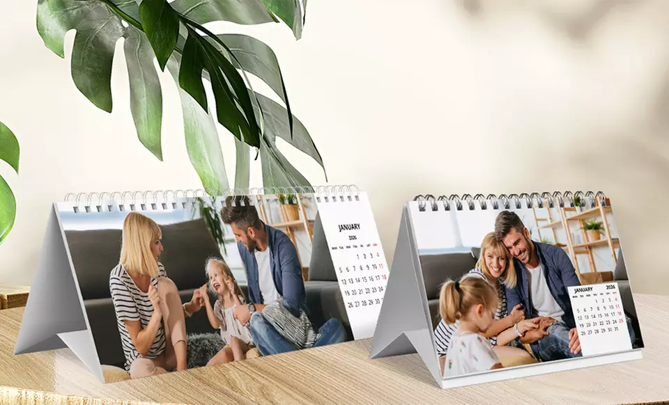 Up to 81% Off Photo Desk Calendars from CanvasOnSale
